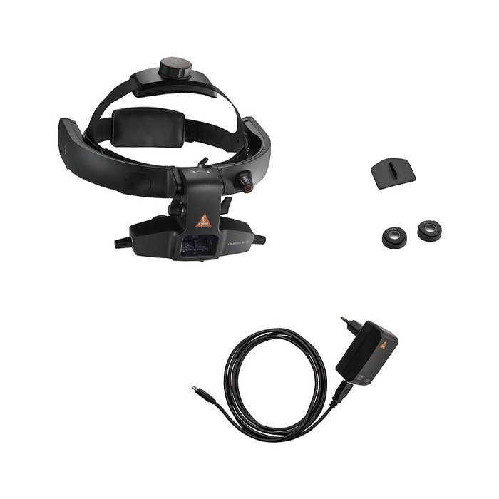 Офтальмоскоп OMEGA 600 LED с аккумулятором, E4-USBC, окуляры 0D и +2D