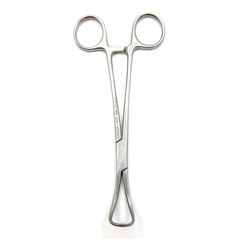 Зажим для операционного белья (цапка) по Бакхаузу, 150 мм