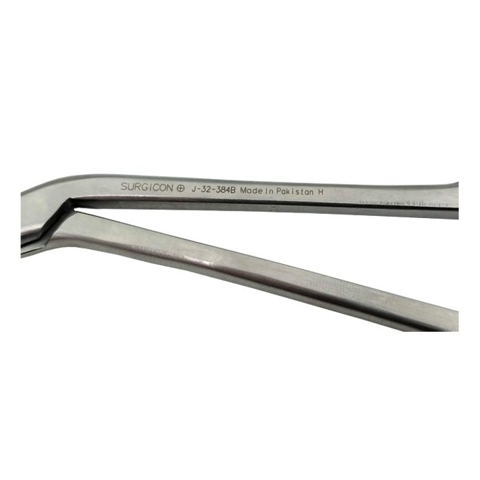 Щипцы носовые ложечные с овальным концом 180 мм