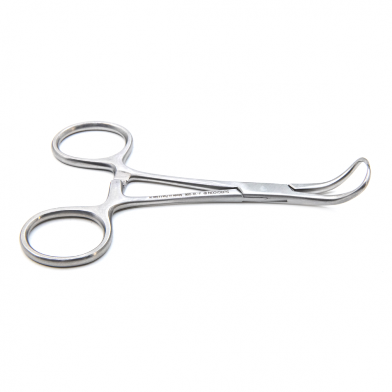 Зажим для операционного белья (цапка) по Бакхаузу-Кохеру, 11 см