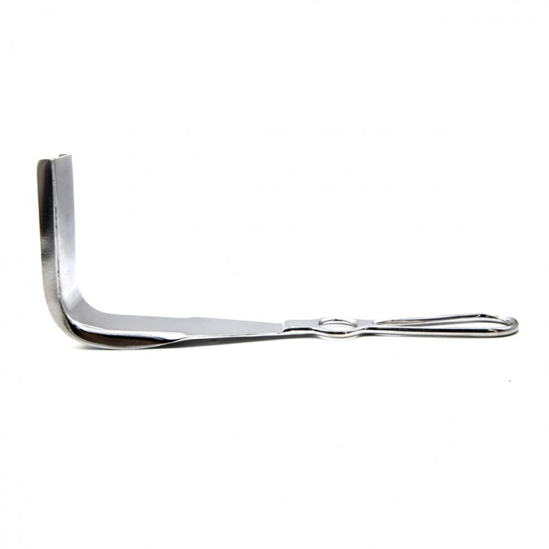 Зеркало медицинское по Дуайену №1, большое (88х35)длина 225 мм. Surgiwell