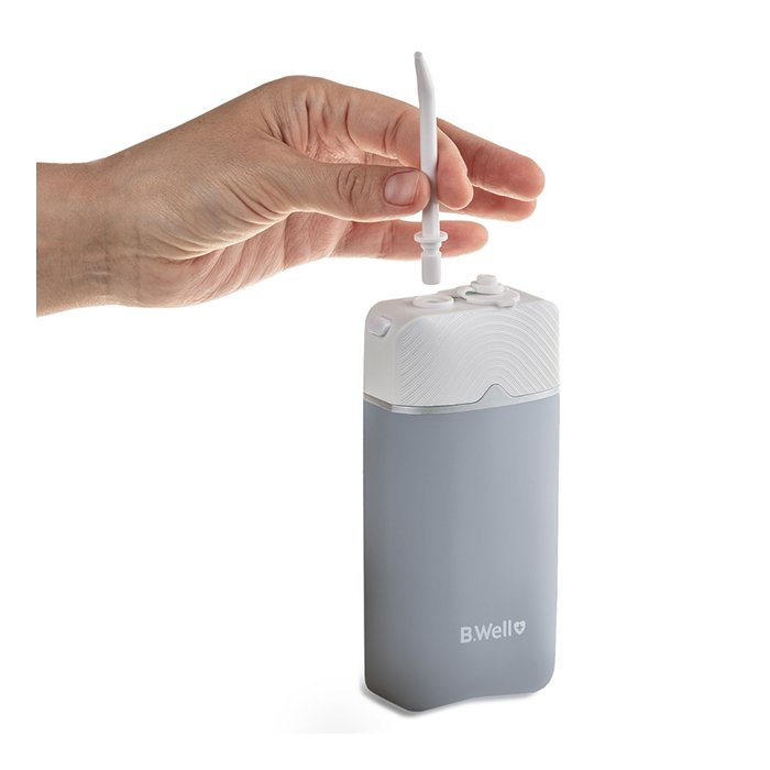 Ирригатор для полости рта модель PRO-913. Портативный, складной, 3 режима, сетевой адаптер и кабель Micro USB