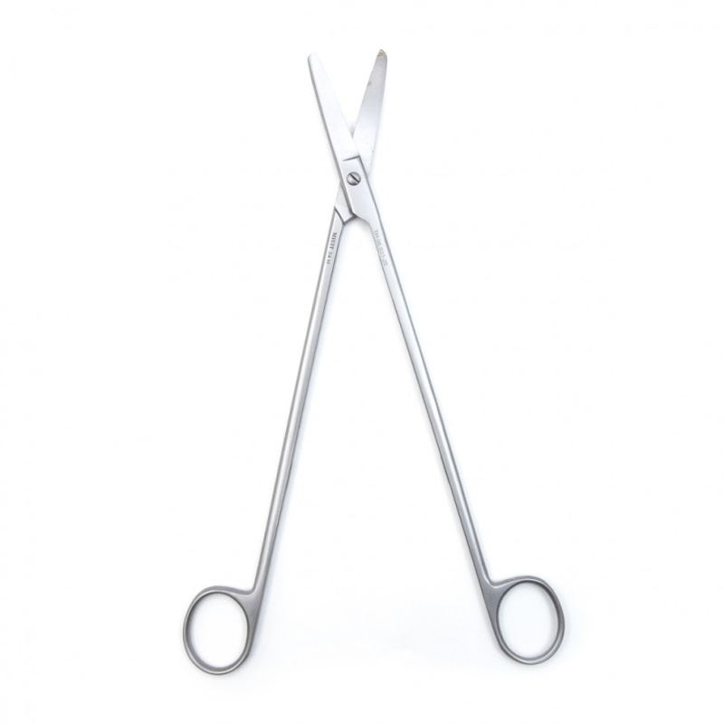 Ножницы SIMS, тупоконечные, вертикально-изогнутые, 250 мм (Н-31р), МИЗТ