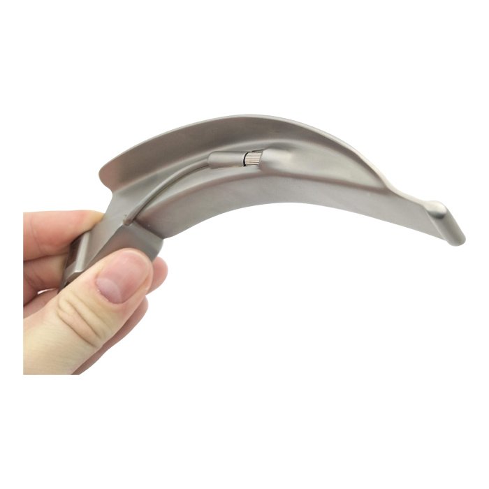 Клинок Polio Macintosh №3 С изогнутый для сложных интубаций KaWe