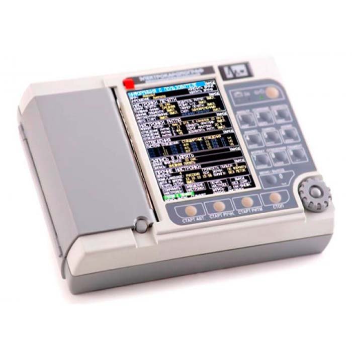 Электрокардиограф ЭК12Т-01-"Р-Д" 12 канальный, портативный, с экраном 141 мм НПП Монитор