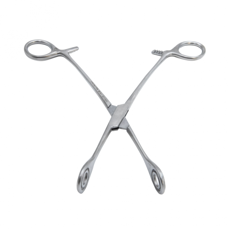 Щипцы гемморроидальные окончатые прямые Surgicon