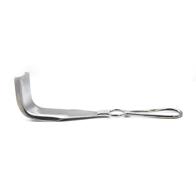 Зеркало медицинское по Дуайену №1, малое.(58х35) длина 225 мм. Surgiwell