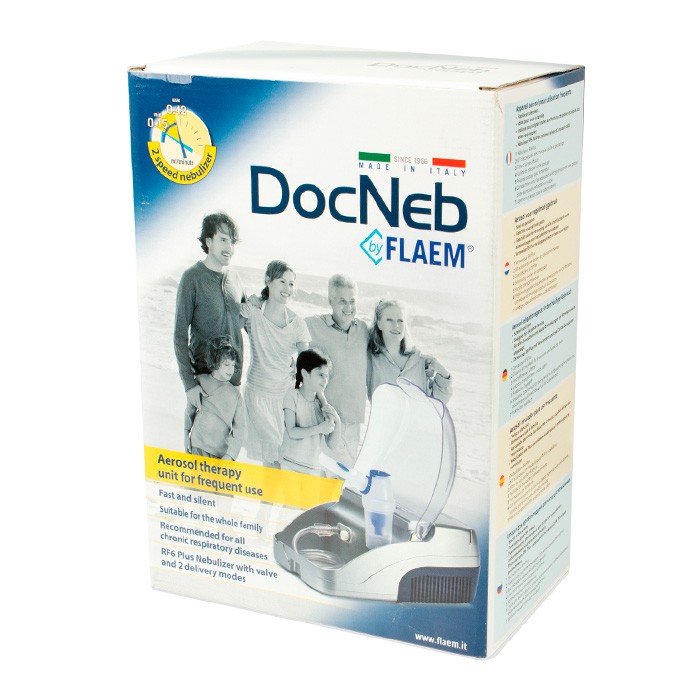 Трехрежимный компрессорный ингалятор (небулайзер) ДокНеб
