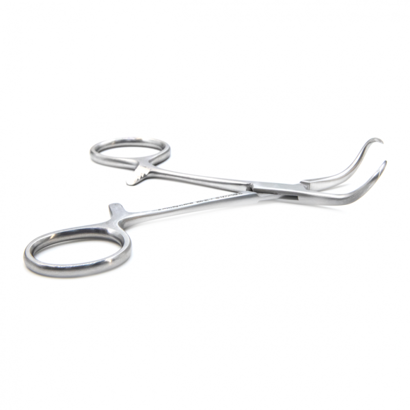Зажим для операционного белья (цапка) по Бакхаузу-Кохеру, 11 см