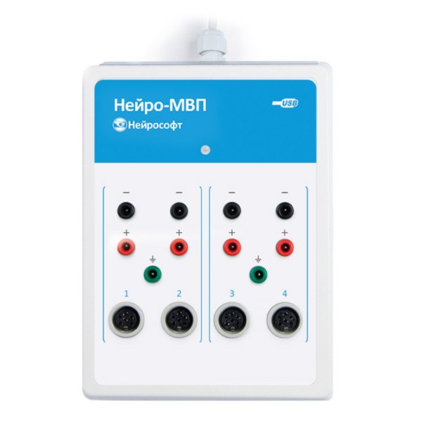 Электронейромиограф с функцией исследования вызванных потенциалов мозга Нейро-МВП-4, Нейрософт