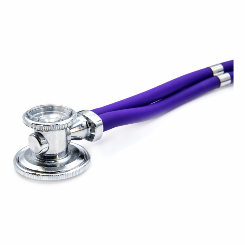 Медицинский стетоскоп Раппопорта 04-АМ602 РР, фиолетовый, AMRUS