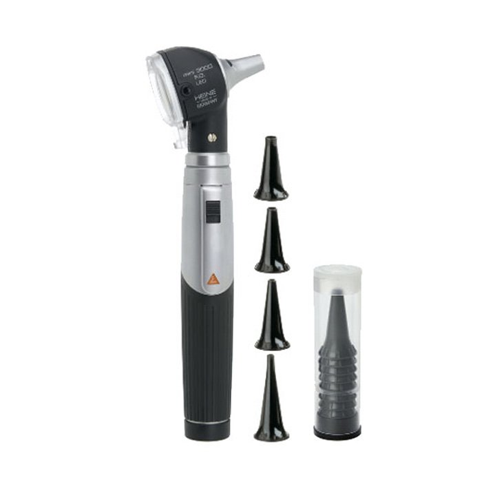 Отоскоп медицинский mini 3000 F.O. LED, c принадлежностями