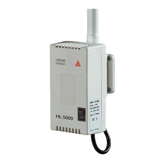 Светильник галогеновый HL 5000 с блоком крепления на стол Heine