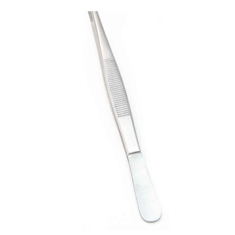 Пинцет анатомический стандартный узкий 160мм