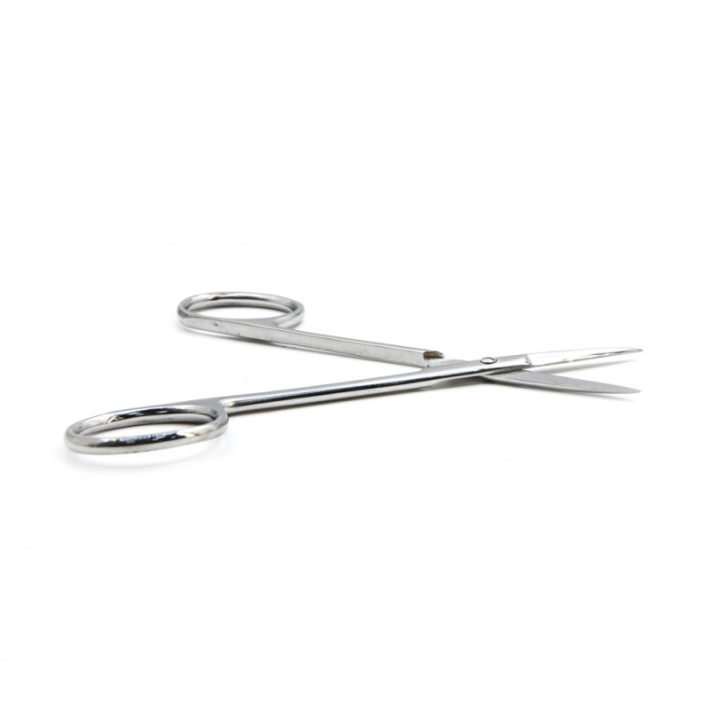 Ножницы глазные тупоконечные, прямые, 113 мм. Surgiwell