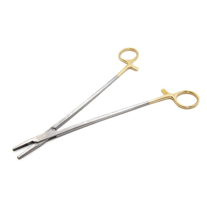 Иглодержатель общехирургический с твердосплавными пластинами 250мм