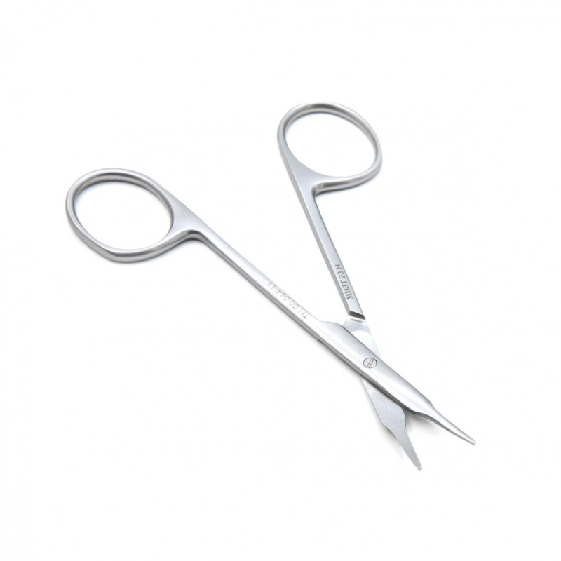 Ножницы роговичные тупоконечные вертикально изогнутые 110 мм