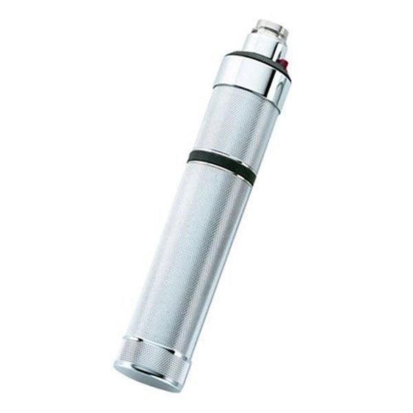 Отоскоп 25090-BI, 3,5v Диагностический волоконно-оптический отоскоп без встроенного осветителя горла + рукоятка на батарейках + набор воронок + футляр