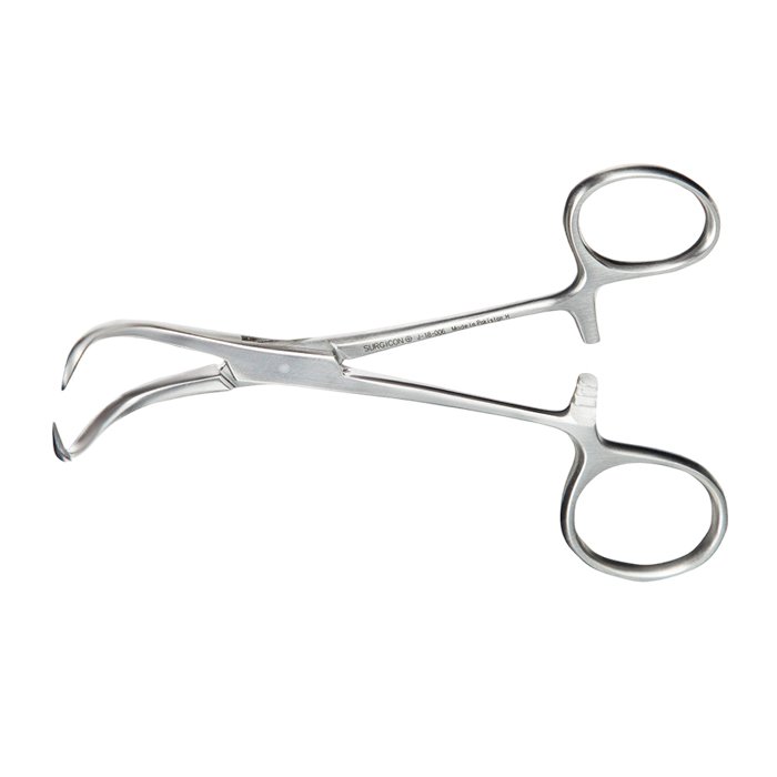 Зажим для операционного белья (цапка) по Бакхаузу-Кохеру, 11 см