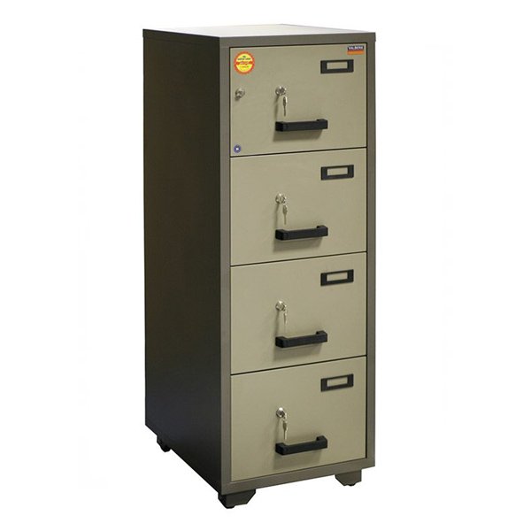 Огнестойкая картотека VALBERG FC 4K-KK