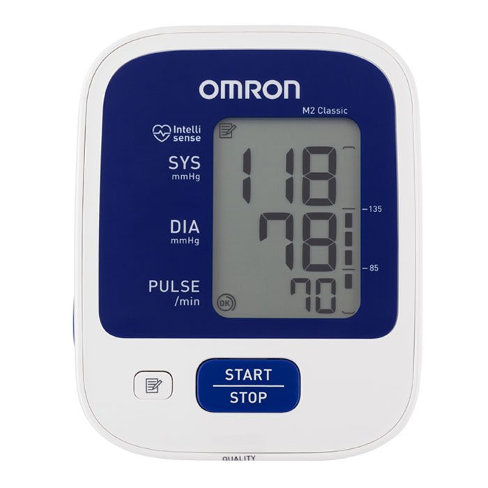 Автоматический тонометр OMRON M2 Classic + Универсальная манжета новинка (HEM-7122-LRU)