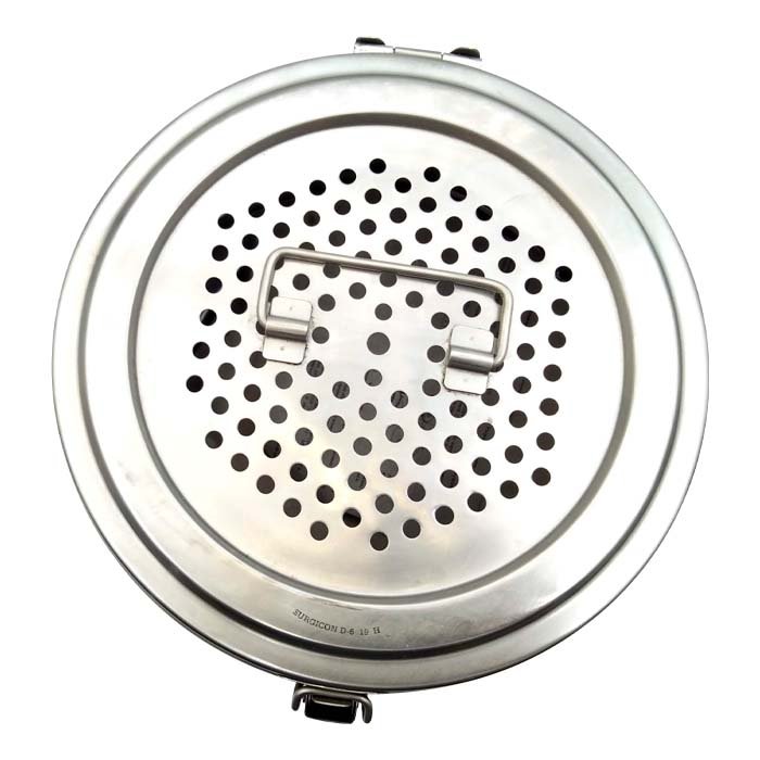 Коробка медицинская стерилизационная с фильтром D-6