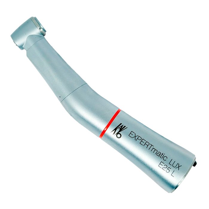 EXPERTmatic LUX E25 L - повышающий угловой наконечник с подсветкой, 1:5, 3-й внутренний спрей, для FG боров 1,6 мм, KaVo
