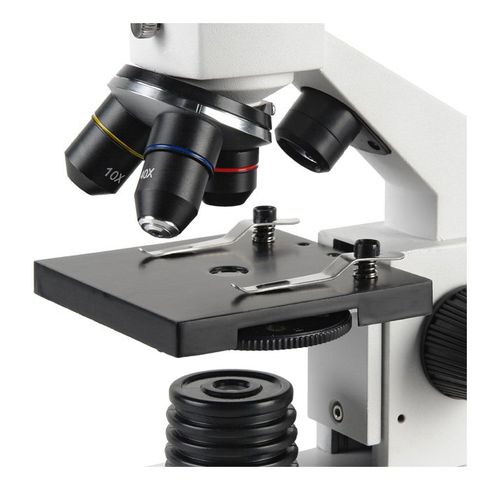 Микроскоп учебный Эврика 40х-1280х с видеоокуляром в кейсе