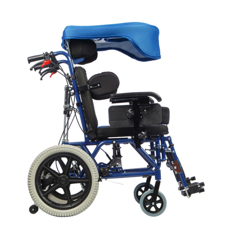 Детская инвалидная кресло-коляска механическая Ortonica Olvia 200 с капюшоном