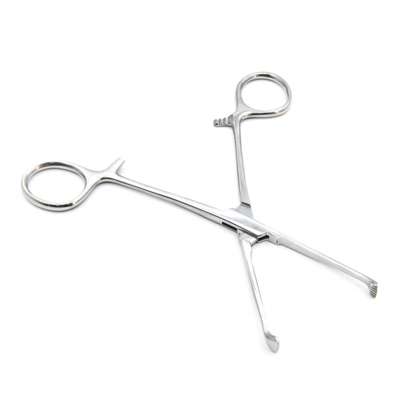 Зажим для захватывания кишечной стенки, 155 мм. Surgiwell