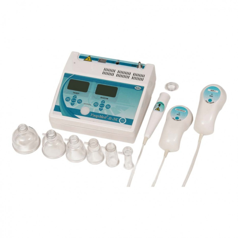 Аппарат свето-лазерно-вакуумной терапии Узормед®-Б-3К Ревитал Профи