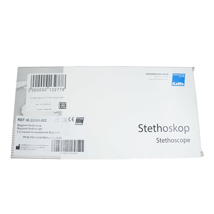 Стетофонендоскоп Раппорт черный KaWe