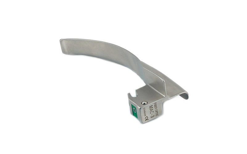 Клинок ларингоскопа Macintosh №3 изогнутый Fiber Optic Surgicon