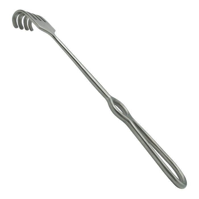 Крючок хирургический тупой четырехзубый N 3