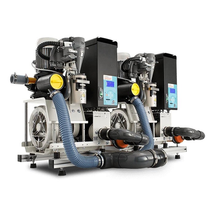 Turbo-Smart A - стоматологический аспиратор для влажной аспирации для 2-3 стоматологических установок, без кожуха