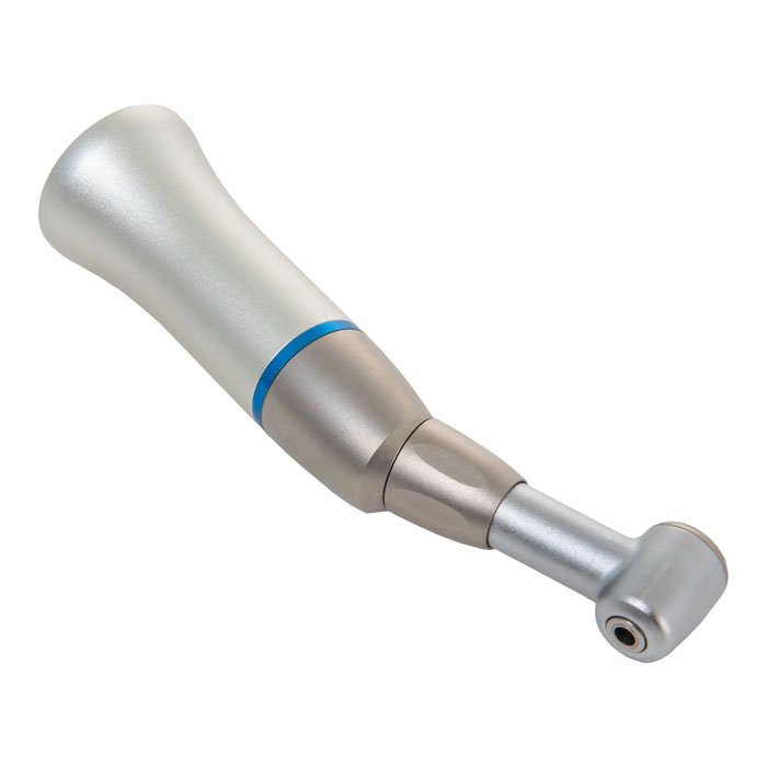 222 - угловой наконечник с кнопочным зажимом бора, 1:1, Mercury