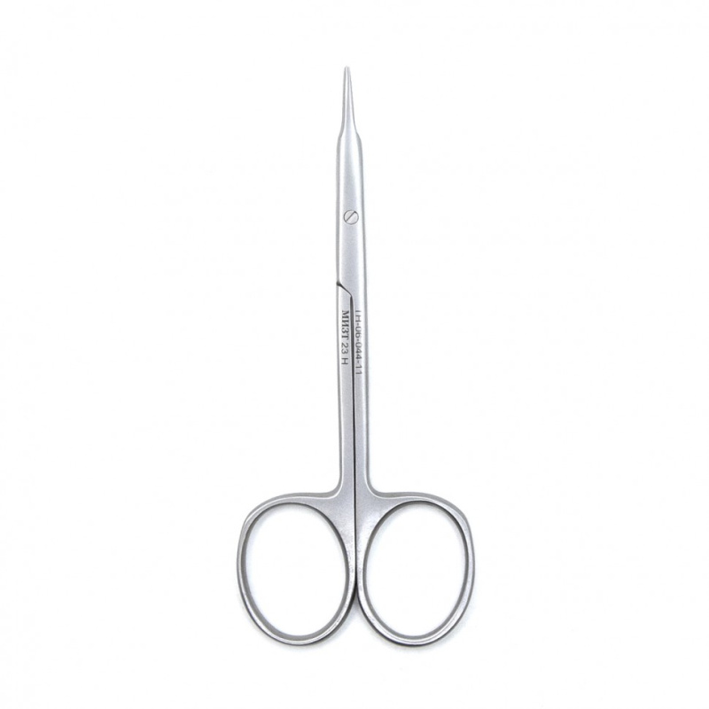 Ножницы роговичные тупоконечные вертикально изогнутые 110 мм
