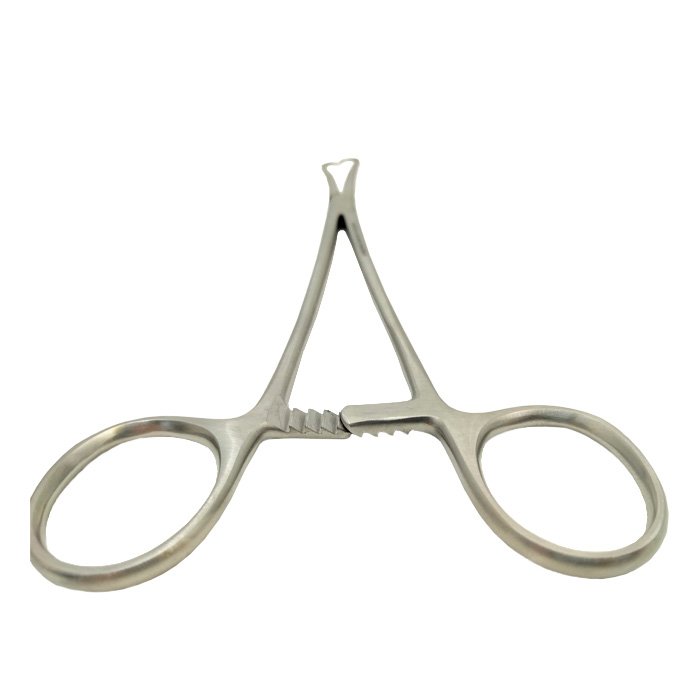 Щипцы однозубые для оттягивания шейки матки (пулевые) 250мм