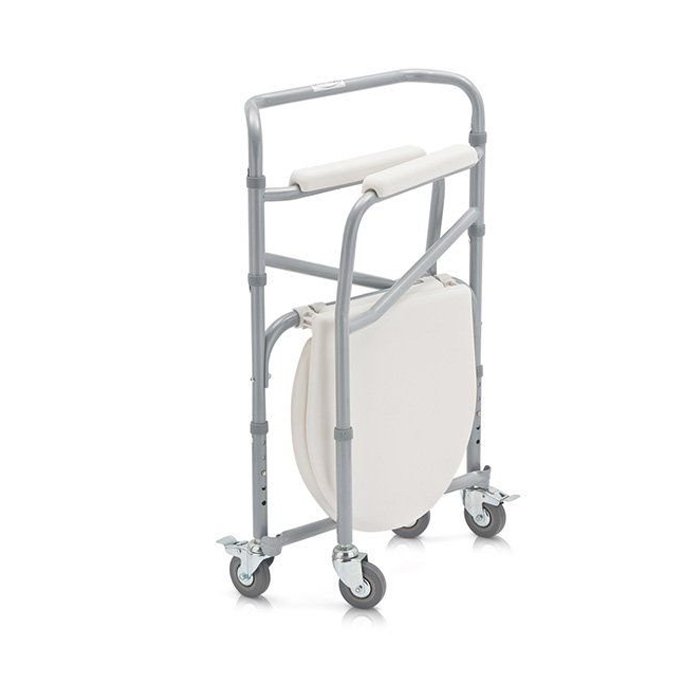 Кресло-коляска для инвалидов FS696 с санитарным оснащением