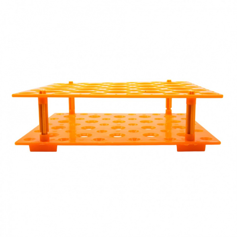 Штатив для пробирок универсальный 15 мл (30 гнезд) / 50 мл (20 гнезд), оранжевый