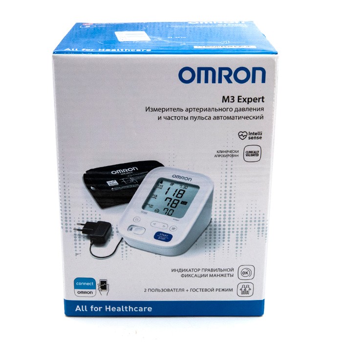Автоматический тонометр OMRON M3 Expert