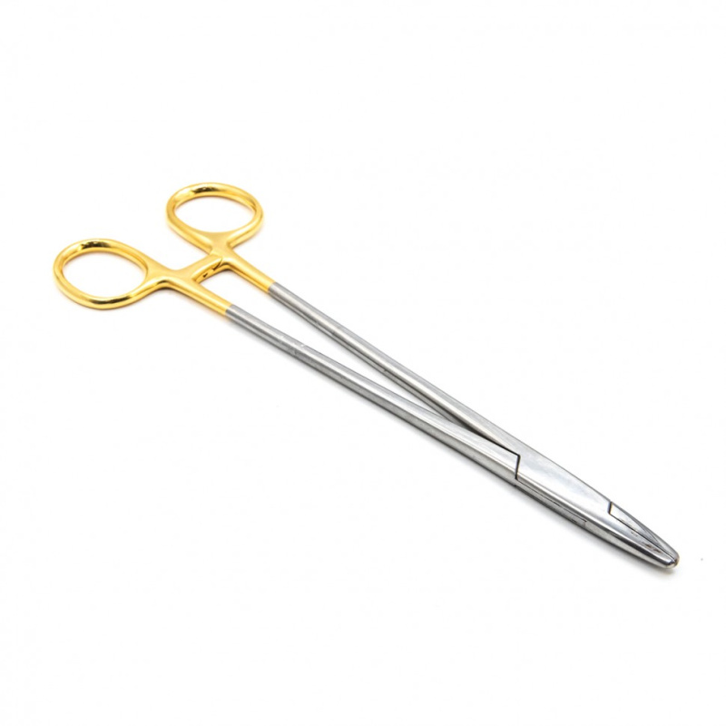 Иглодержатель общехирургический, армированный твердым сплавом 200 мм Тумботино