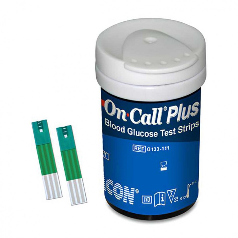 Тест полоски для глюкометра On Call Plus (Он Колл Плюс) № 50
