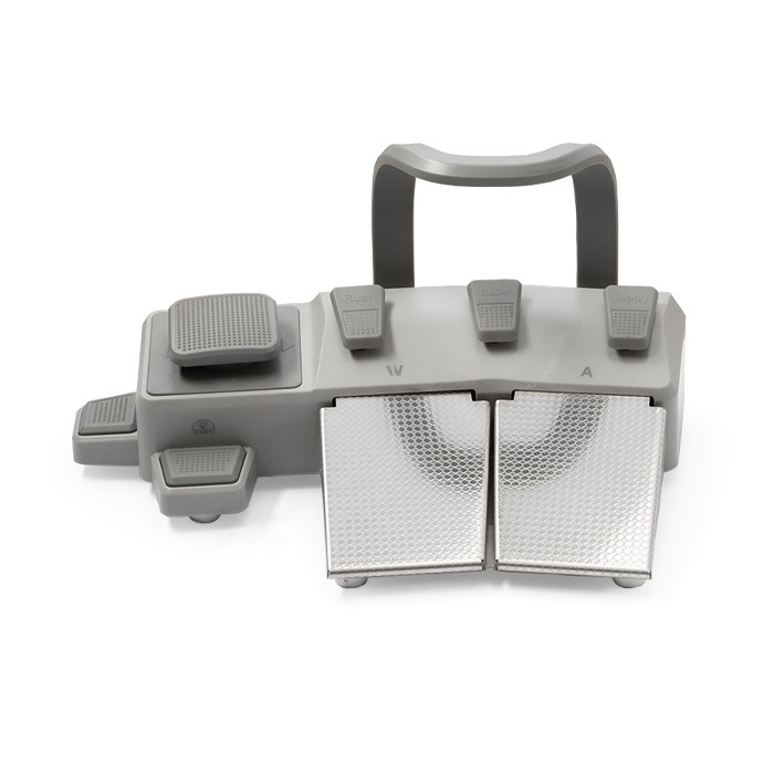 SILVERFOX 8000B SMS0 – стоматологическая установка с подкатным блоком врача и с мягкой обивкой