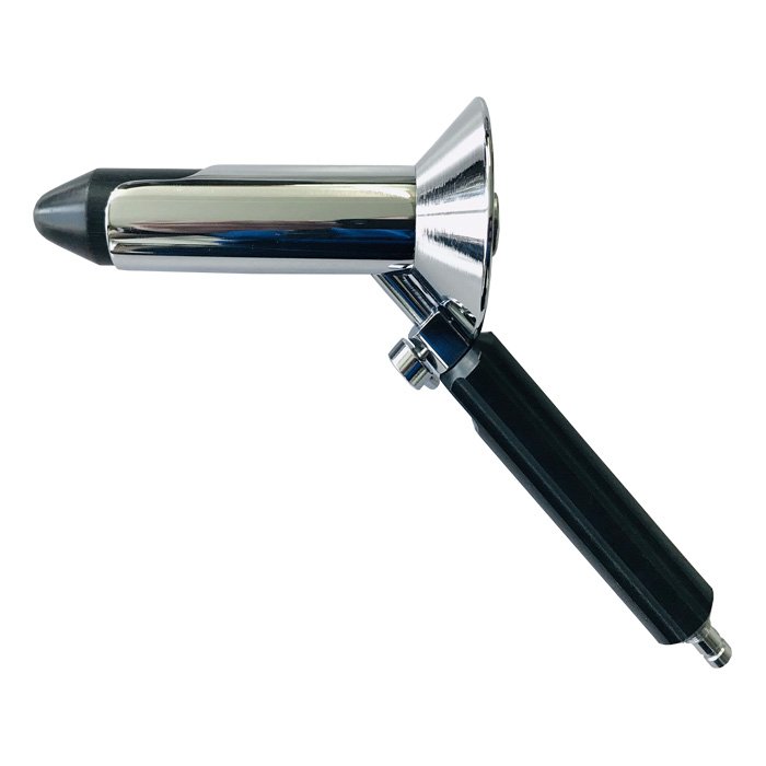 Тубус ректоскопа (проктоскоп) диаметром 25 мм и длиной 80 мм с обтуратором (с вырезом)