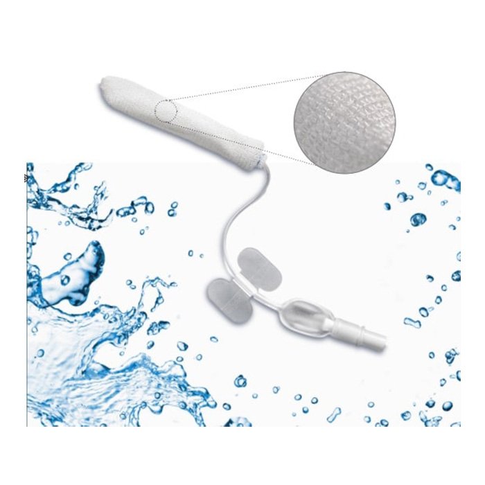 Тампон для остановки носового кровотечения (эпистаксический) с баллоном, односторонний, 55мм