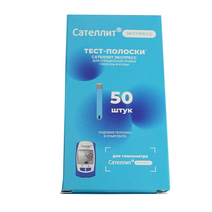 Тест-полоски ПКГ -03 "Сателлит Экспресс" №50