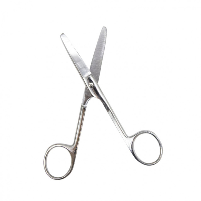 Ножницы тупоконечные прямые, 140 мм, Surgiwell