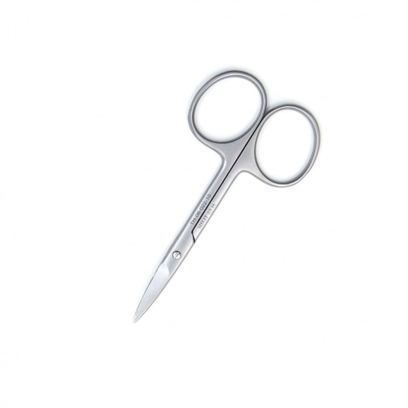 Ножницы IRIS, тупоконечные вертикально-изогнутые, 100 мм (Н-22р) , МИЗТ