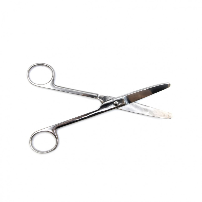 Ножницы тупоконечные, вертикально-изогнутые, 170 мм, Surgiwell